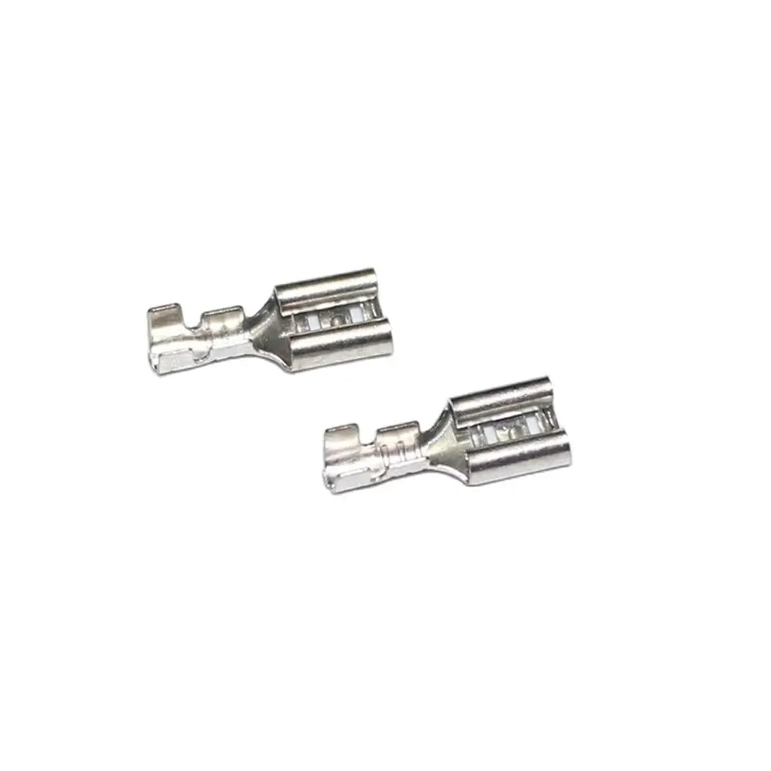 Picture of a 4.8mm quick splice female spade connector